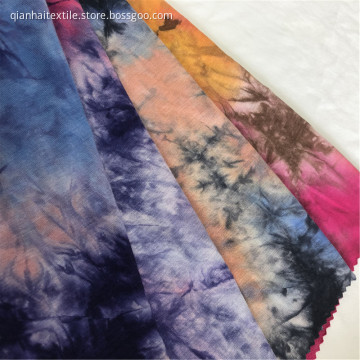 Hot Selling Tie Dyed Rayon Knitting